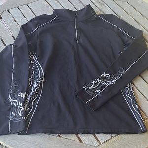 Long sleeve running top
